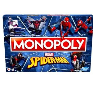NIB Monopoly Marvel Spiderman Board Game Hasbro Gaming